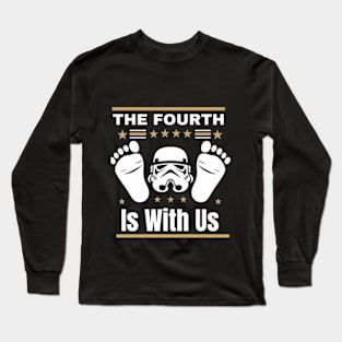 The Fourth Is With Us Long Sleeve T-Shirt